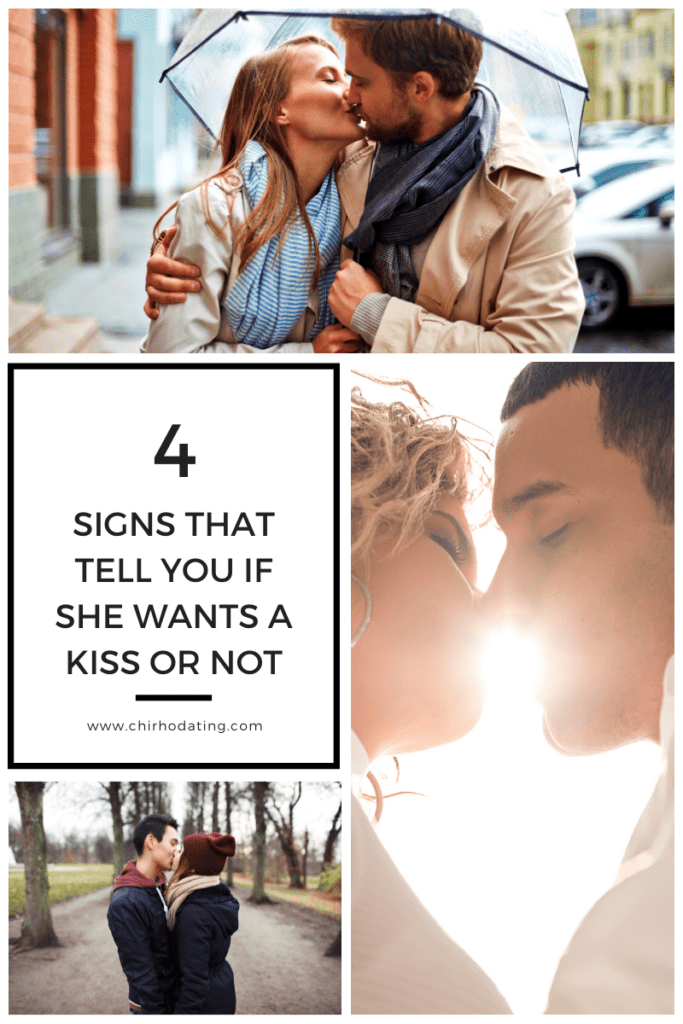 first kiss on the date, first kiss signs, first kiss signals