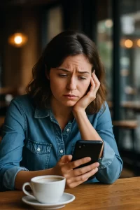 young woman thinking why men pull away