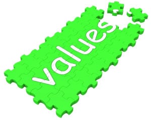values puzzle shows principles and morality GJ0MAzD