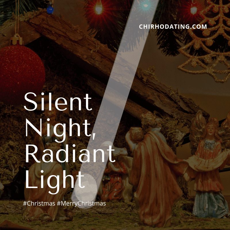 Silent Night Christmas Radiant Light
