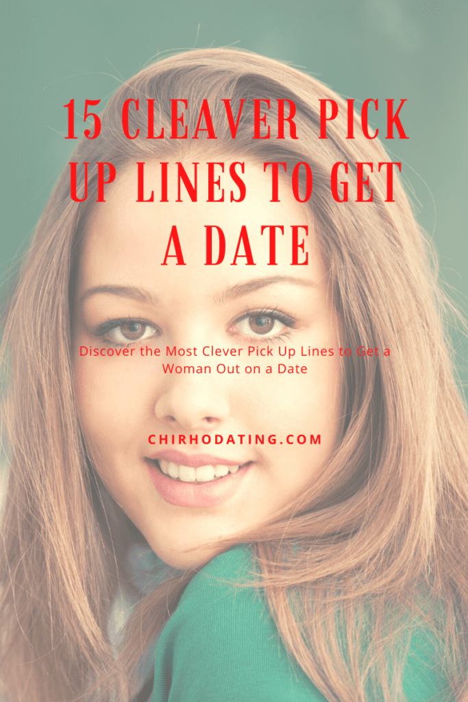 smiling girl that is out on a date thanks to these clever pick up lines