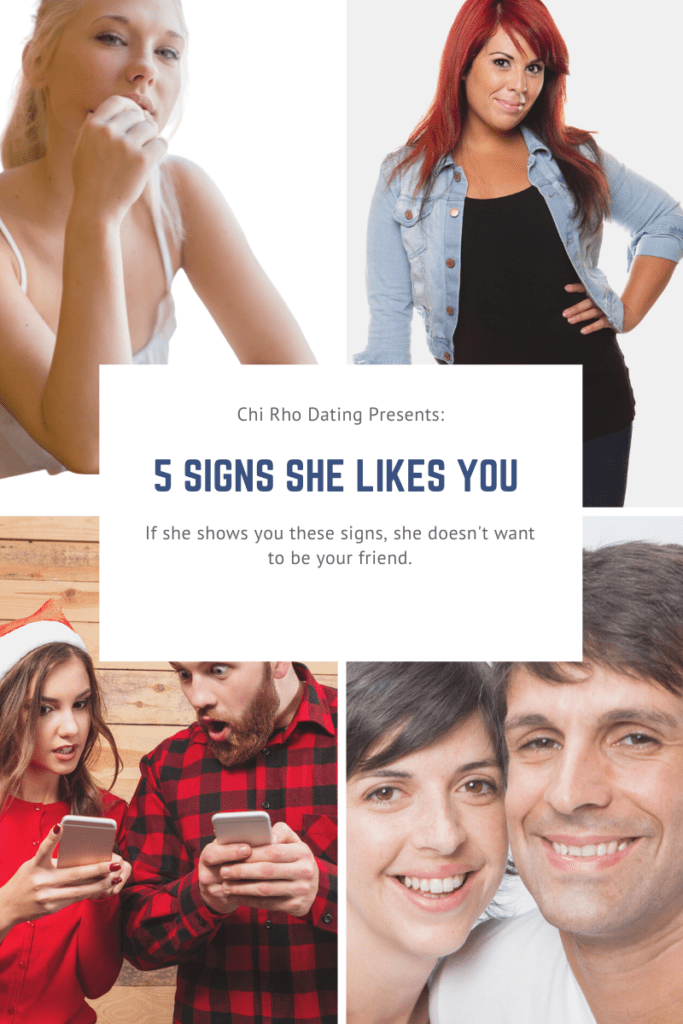 signs she likes you