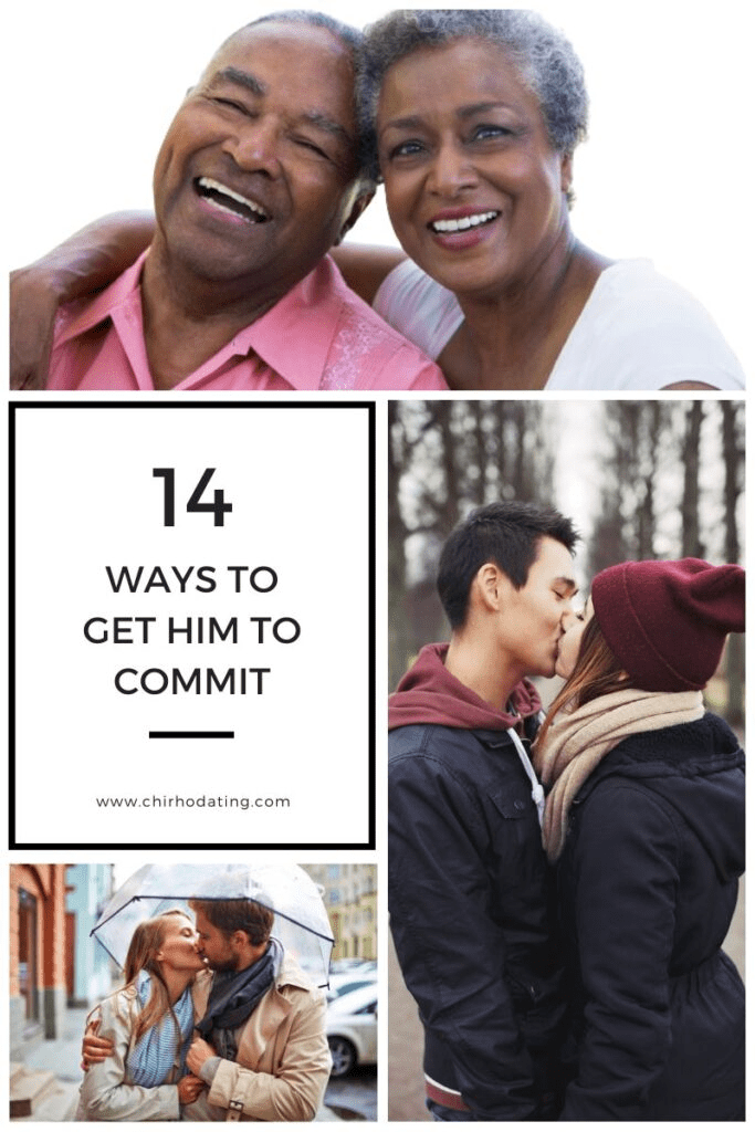 how to get him to commit