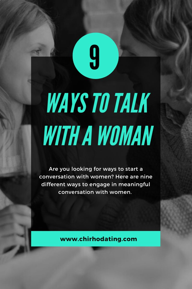 Ways to Talk with a Woman 1
