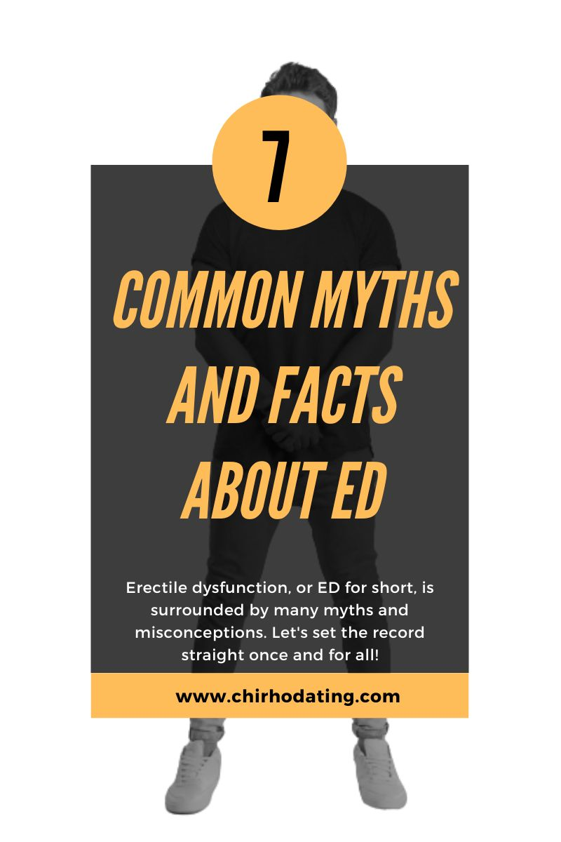 common myths about erectile dysfunction