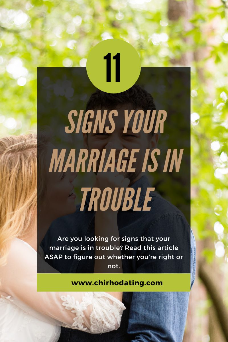 signs your marriage is in trouble,