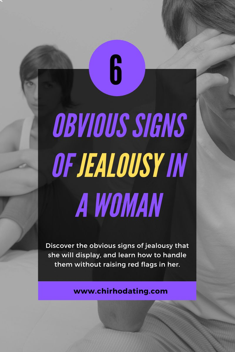signs of jealousy in a woman,