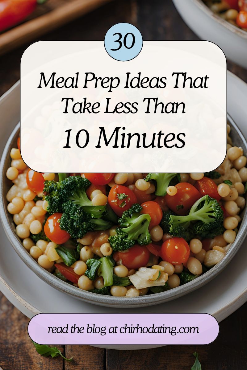 quick and healthy meal prep ideas,