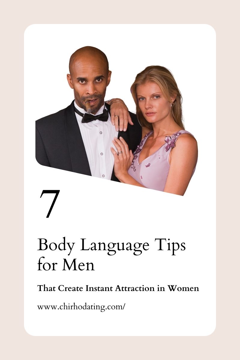 body language tips for men,