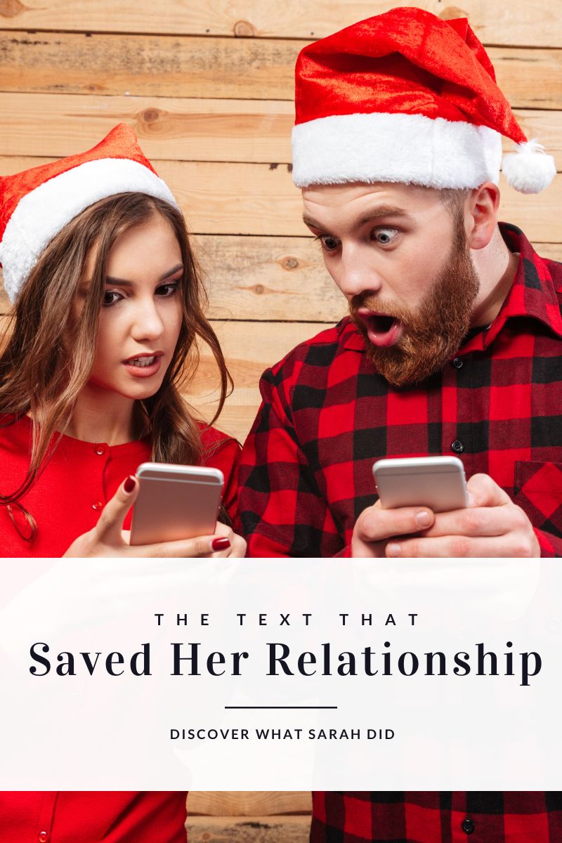 The Text That Saved Her Relationship: How Sarah Turned It Around in Just a Few Days