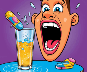 Are Your Gums Silently Blocking Intimacy? 6 ProDentim Cartoon