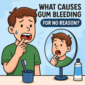 What Causes Gum Bleeding for No Reason? 2 what causes gum bleeding for no reason