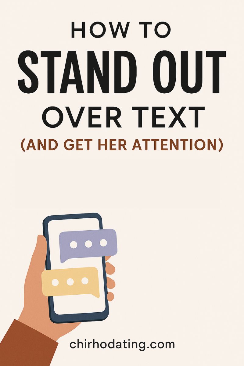 how to stand out over text,