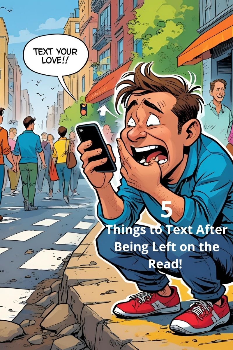 what to text after being left on read,