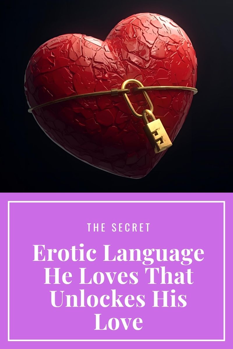 cover of the secret erotic language he loves,