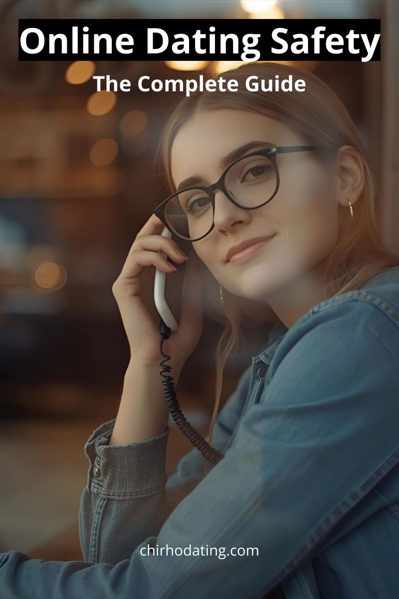 blog cover of the article online dating safety the complete guide,