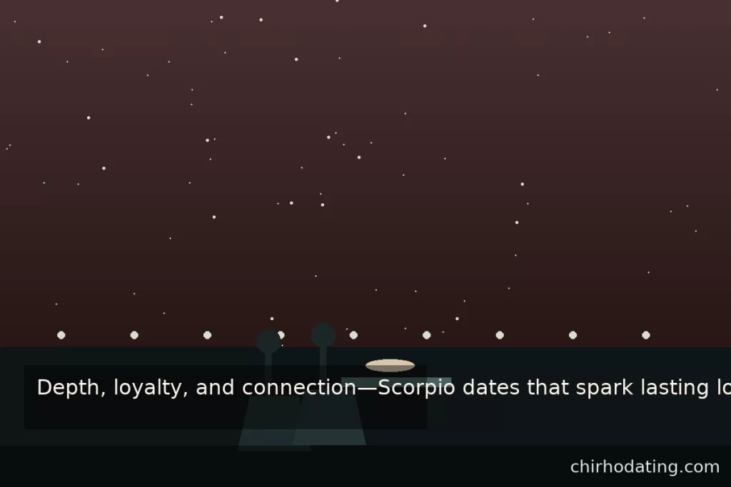 Real-life dating environments that suit Scorpio; cozy riverside vibe.