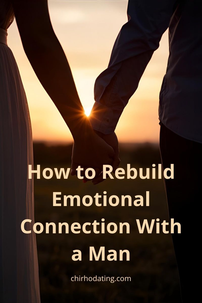 Couple rebuilding emotional connection after distance, symbolizing renewal and trust
