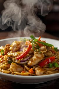 image of chicken chow mein,
