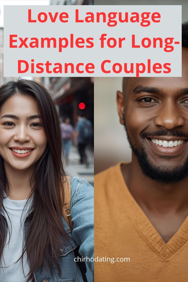 blog cover of love language examples for long-distance couples,