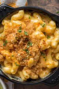 image of mac and cheese,