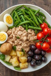 image of Nicoise salad with a twist,