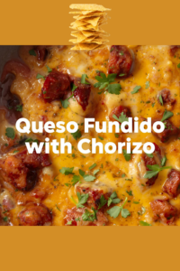 image of queso fundido with chorizo