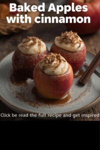 Baked Apples with Cinnamon