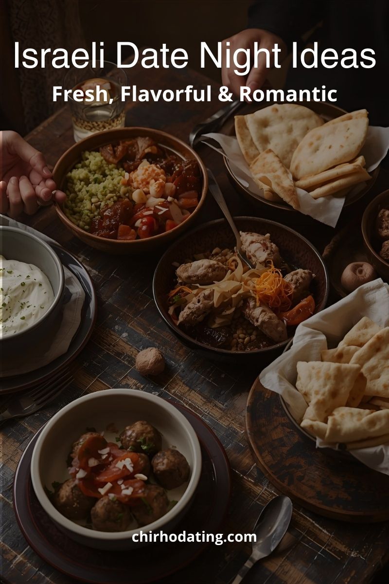 Israeli date night blog post cover,