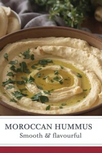 image of moroccan hummus,