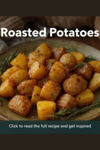 image of roasted potatoes,