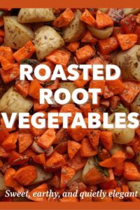 image of roasted root vegetables,
