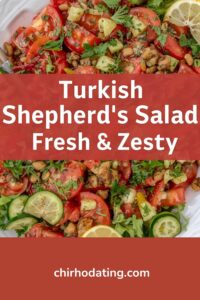 image of Turkish Shepard's salad,