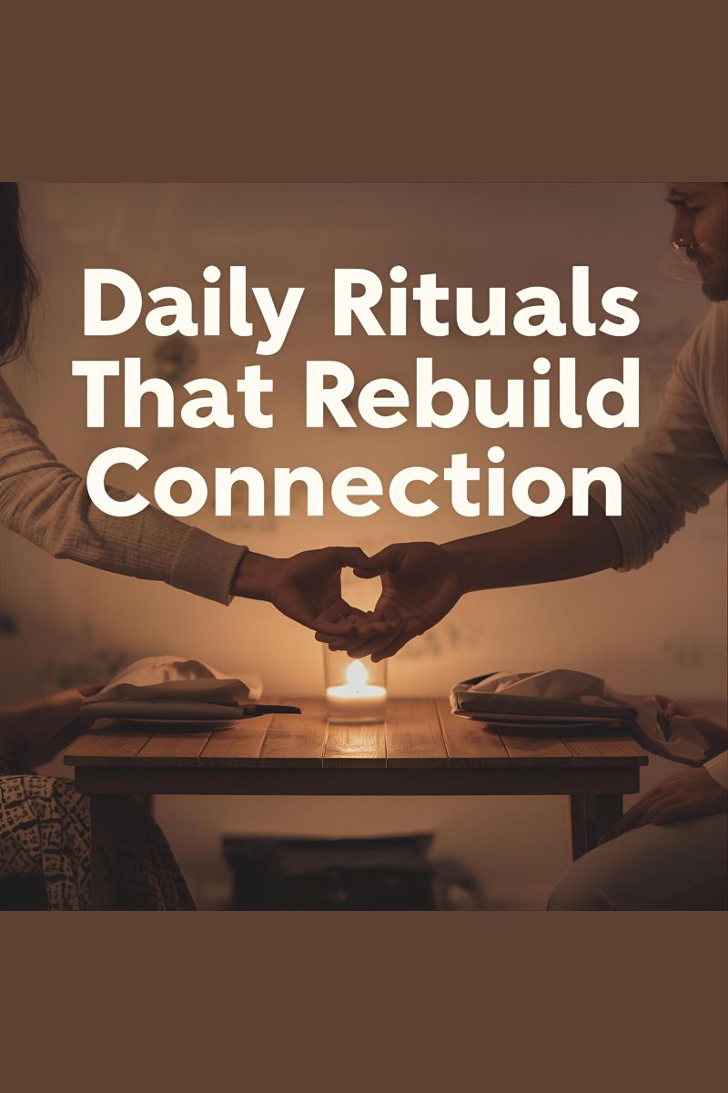 daily relationship rituals that rebuild connection