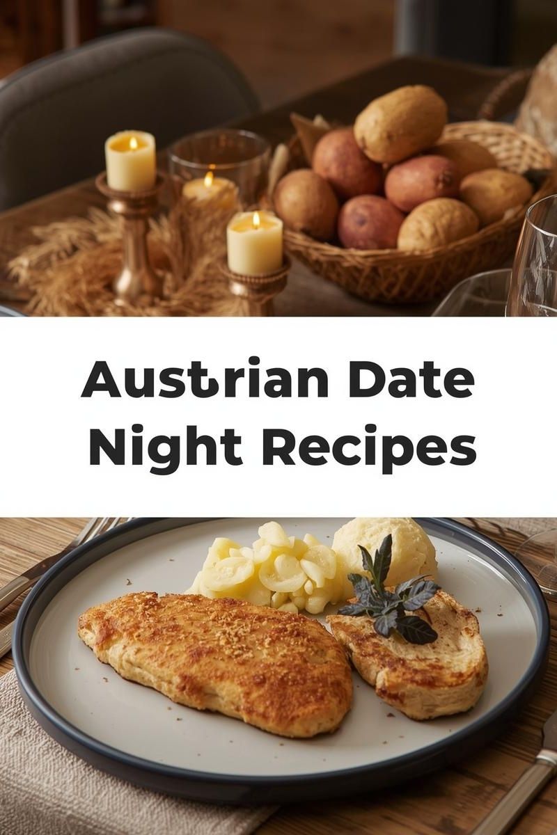 image of Austrian Date Night Recipes containing wienerschnitzel,