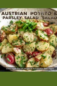 image of Austrian potato and parsley salad,