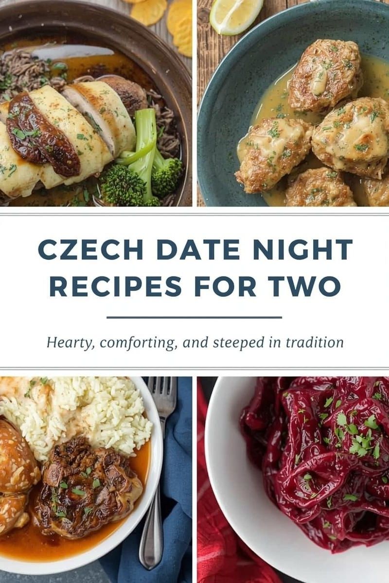 Czech Date Night Recipes for Two Blog Cover,