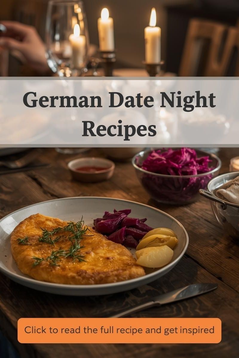 German date night recipes blog cover,