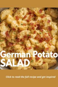 image of German potato salad,