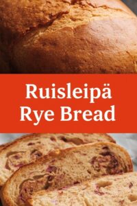 ruisleipä, Finnish rye bread,