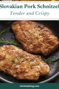 image of Slovakian pork schnizel,