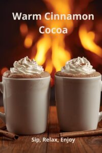 image of warm cinnamon cocoa,