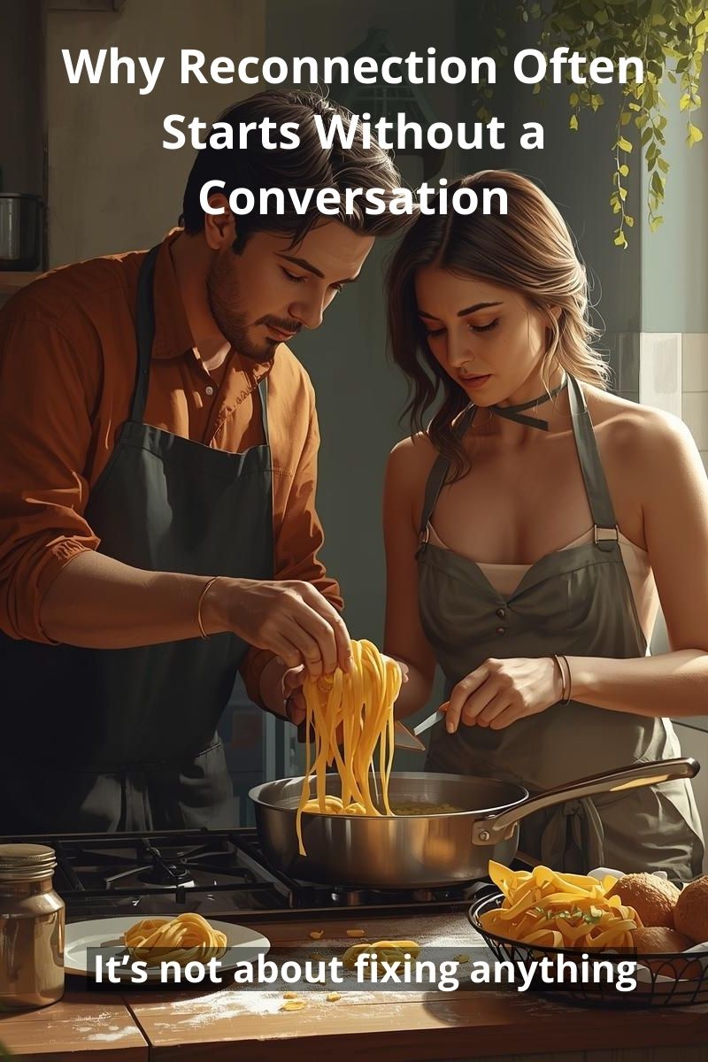 why reconnection starts without a conversation,