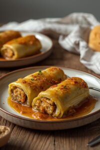 image of Lithuanian cabbage rolls,