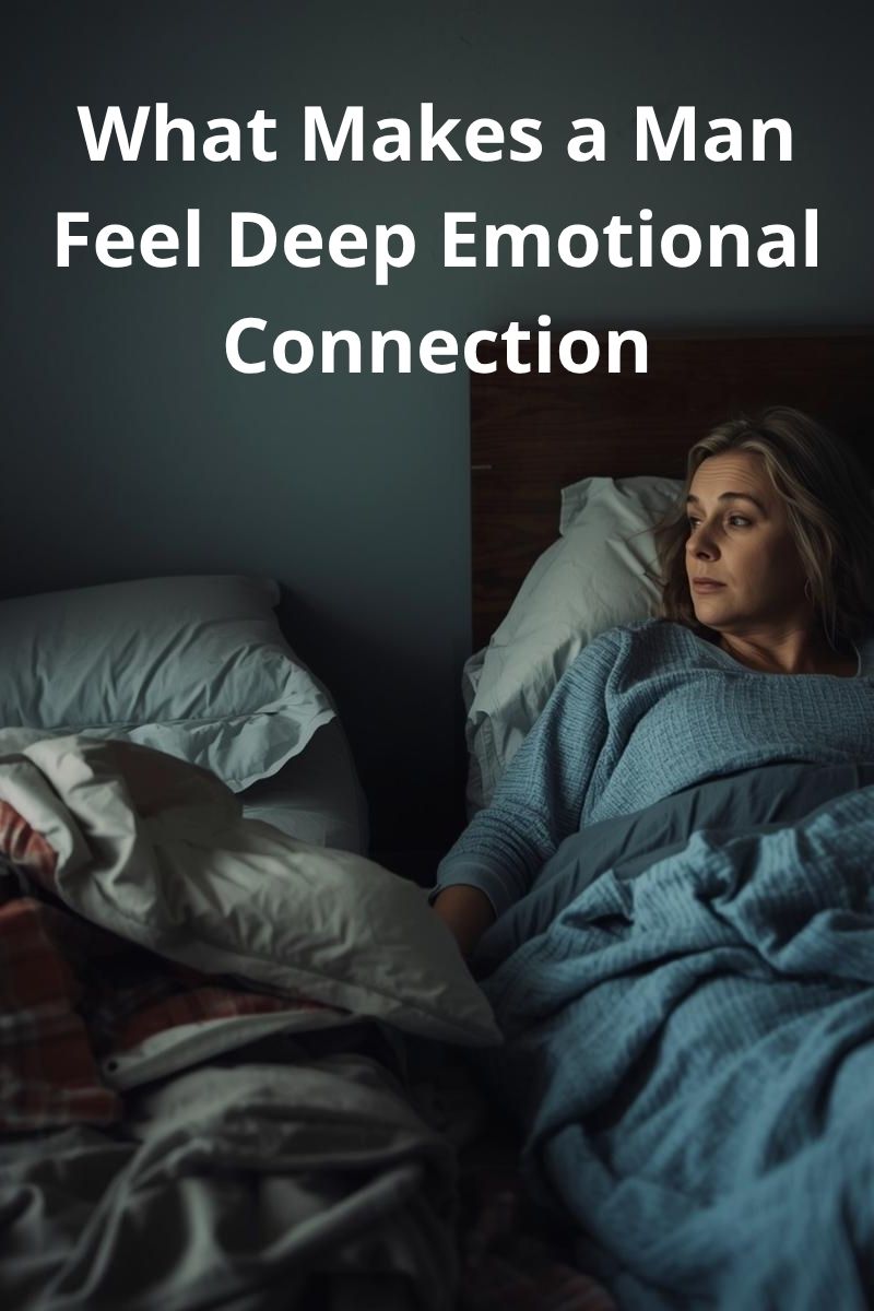 blog cover of a woman looking on the empty bed next to her,