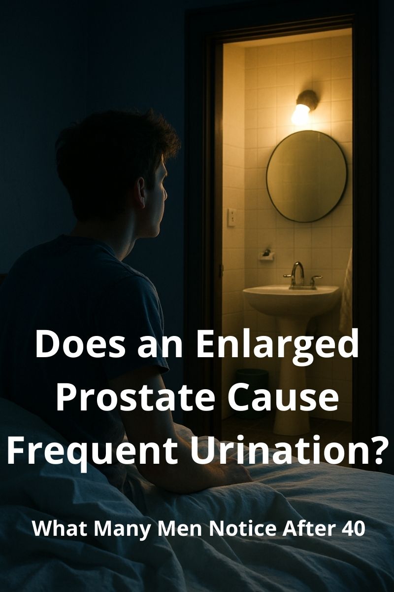 enlarged prostate cause frequent urination blog cover,