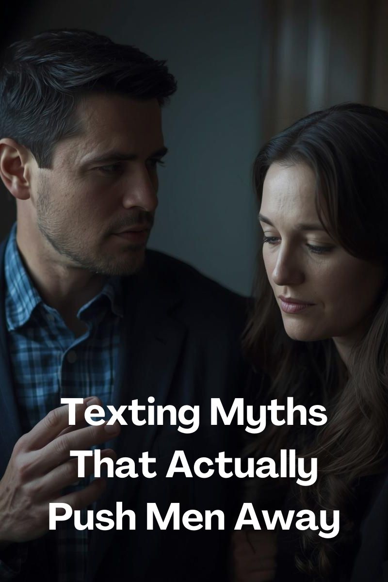 texting myths that actually push men away blog cover,