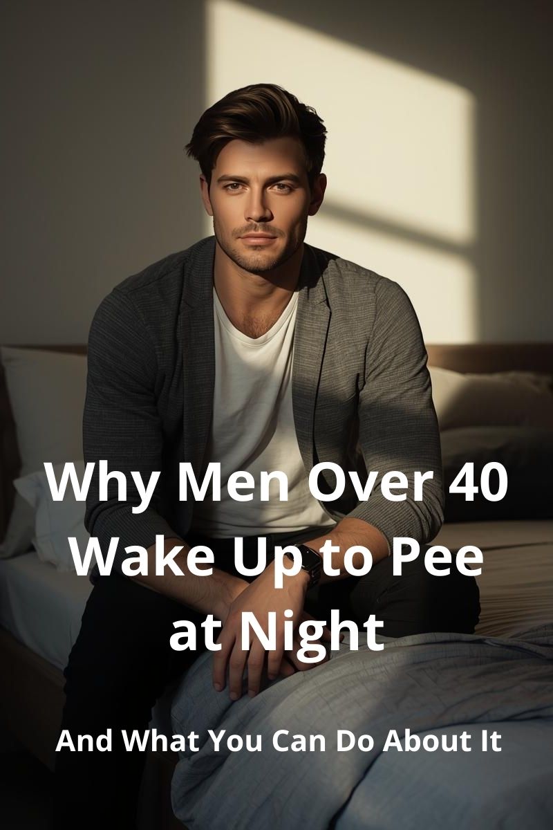 why men over 40 wake up to pee at night blog cover,