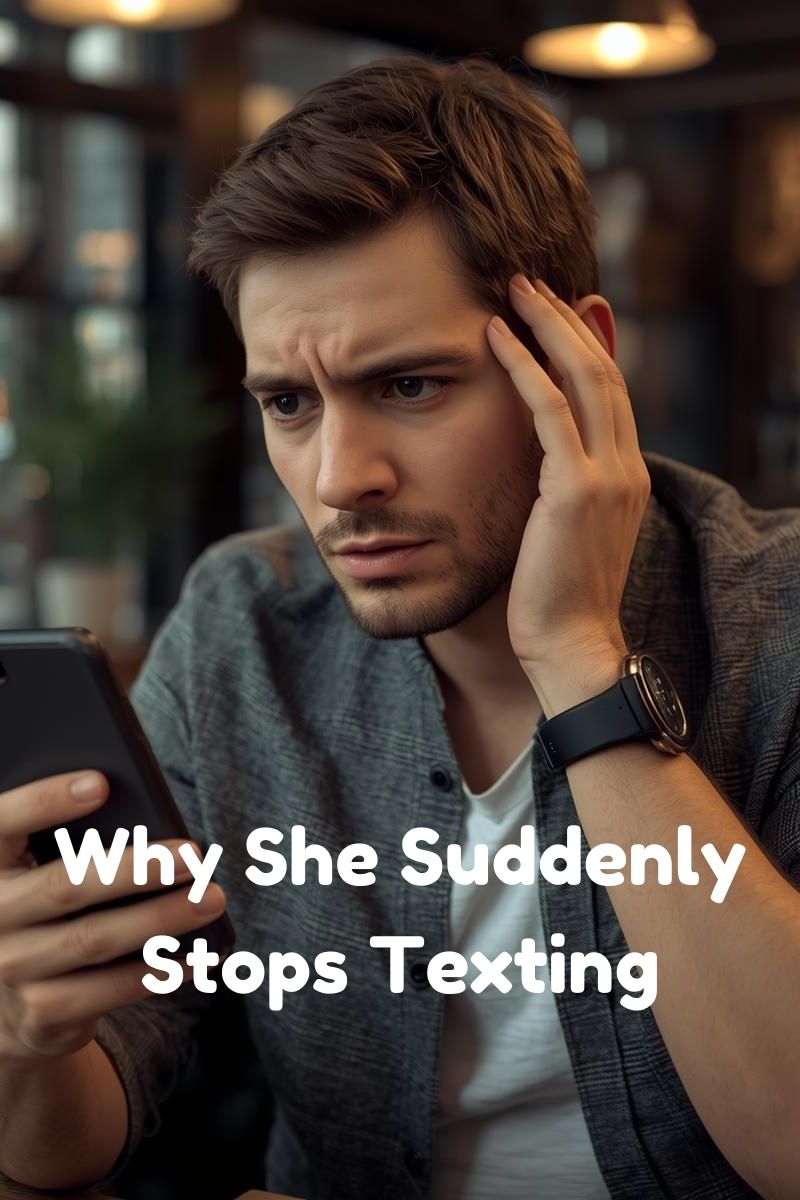 why she suddenly stops texting blog cover,