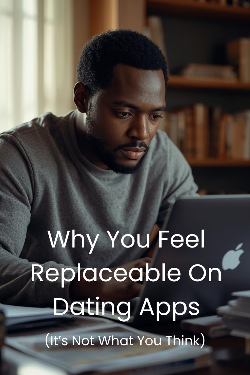 why you feel replaceable on dating apps blog cover,